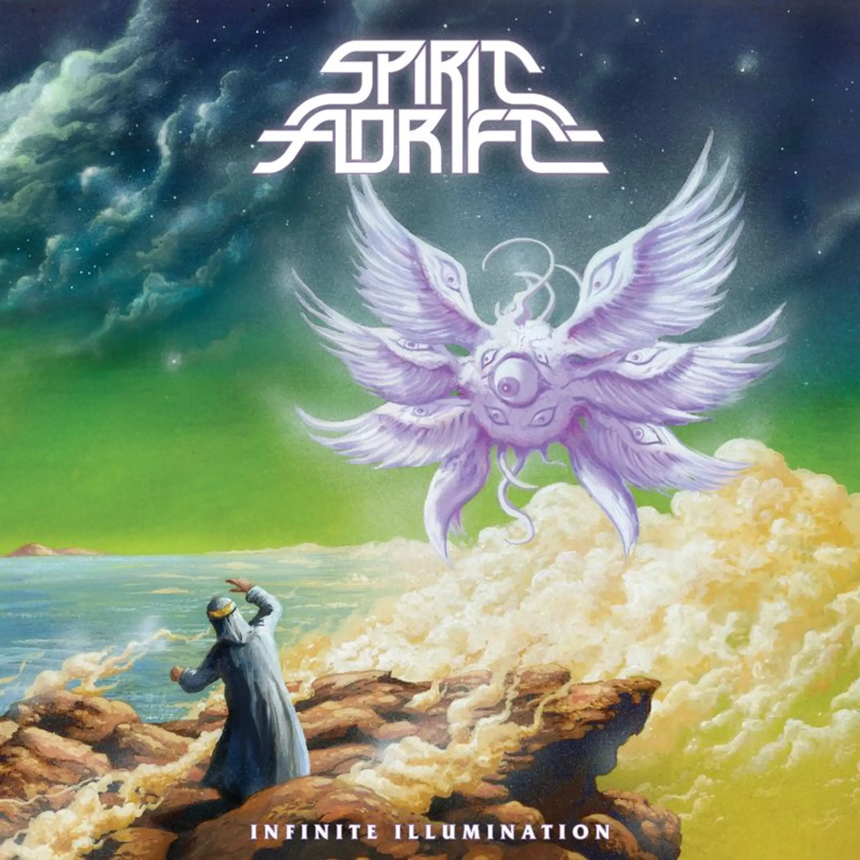 SPIRIT ADRIFT · Infinite Illumination | NEON GREEN LP (Hard Rock/Heavy Metal Vinyl) · Picture 1