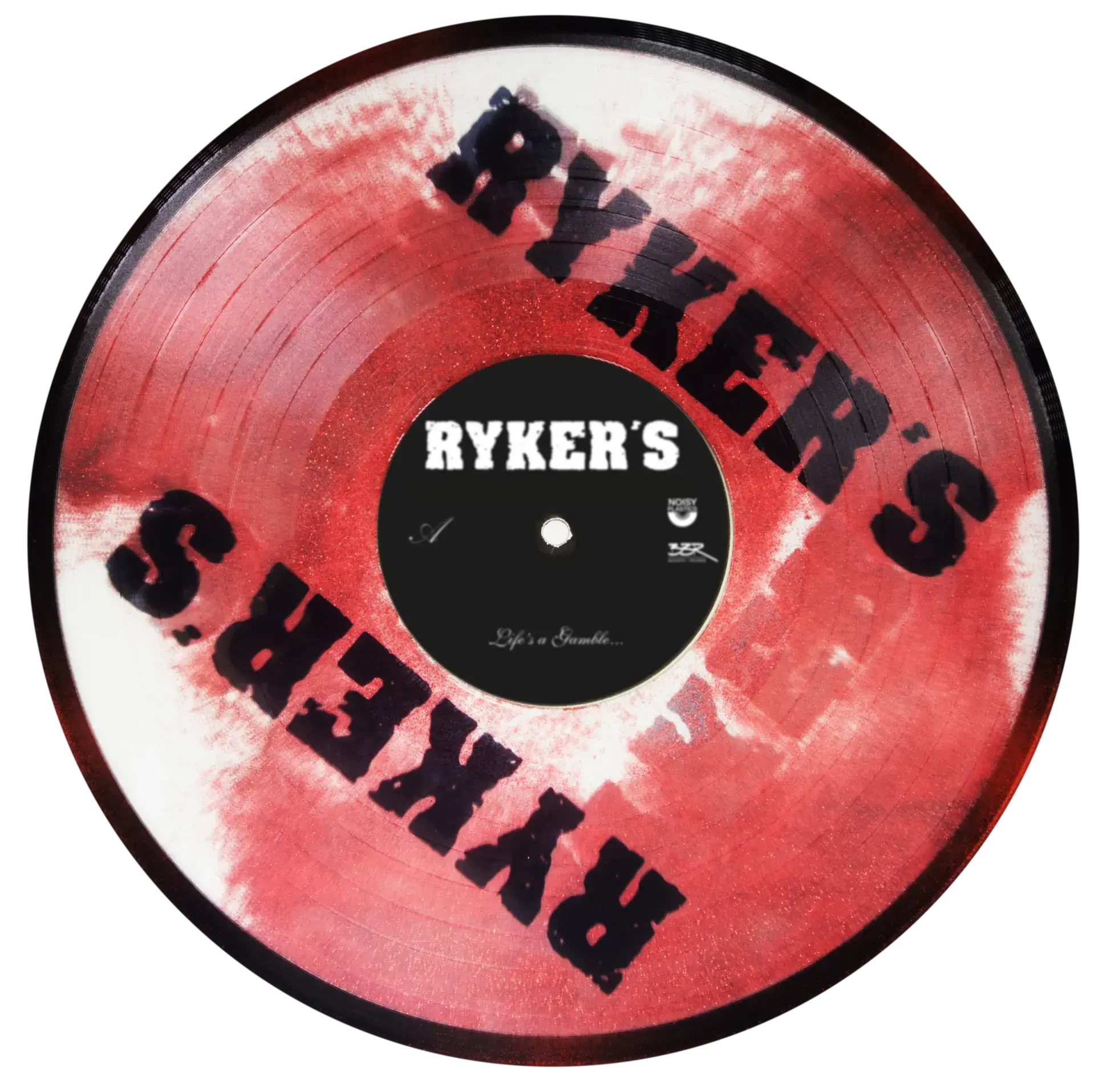 RYKER'S · Life's A Gamble | SAND FILLED WITH LOGO PRINT VINYL · Picture 2 RYKER'S · Life's A Gamble | SAND FILLED WITH LOGO PRINT VINYL (Hardcore Vinyl) · Picture 2