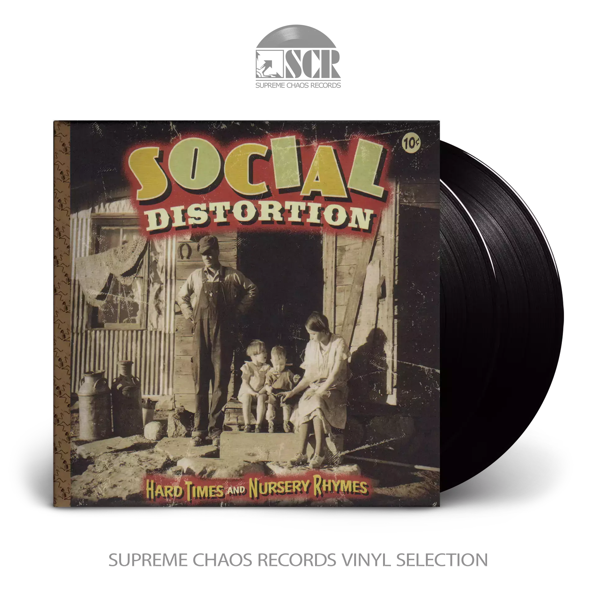 SOCIAL DISTORTION - Hard Times And Nursery Rhymes · BLACK DLP