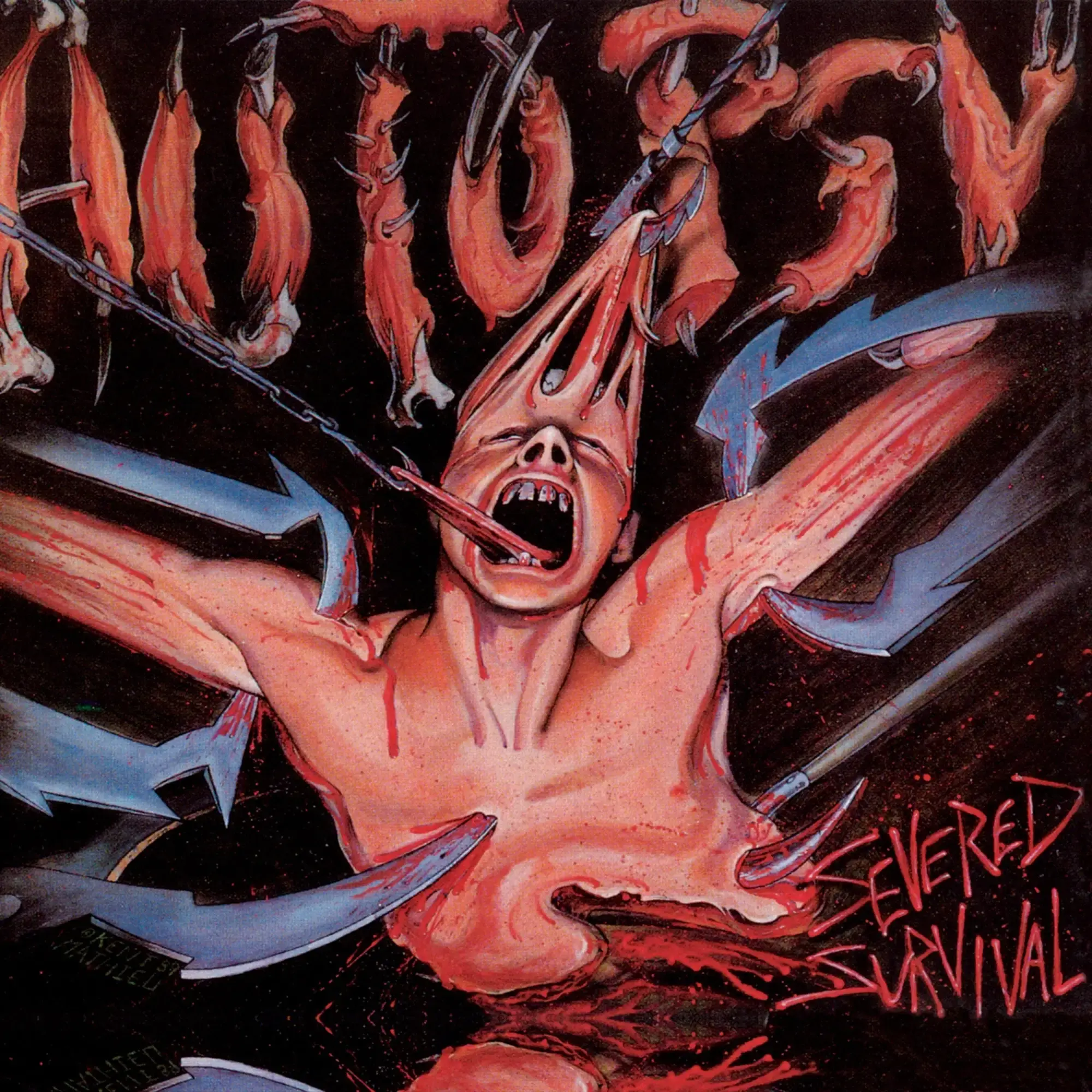 AUTOPSY · Severed Survival | CLEAR LP (Death Metal Vinyl) · Picture 1
