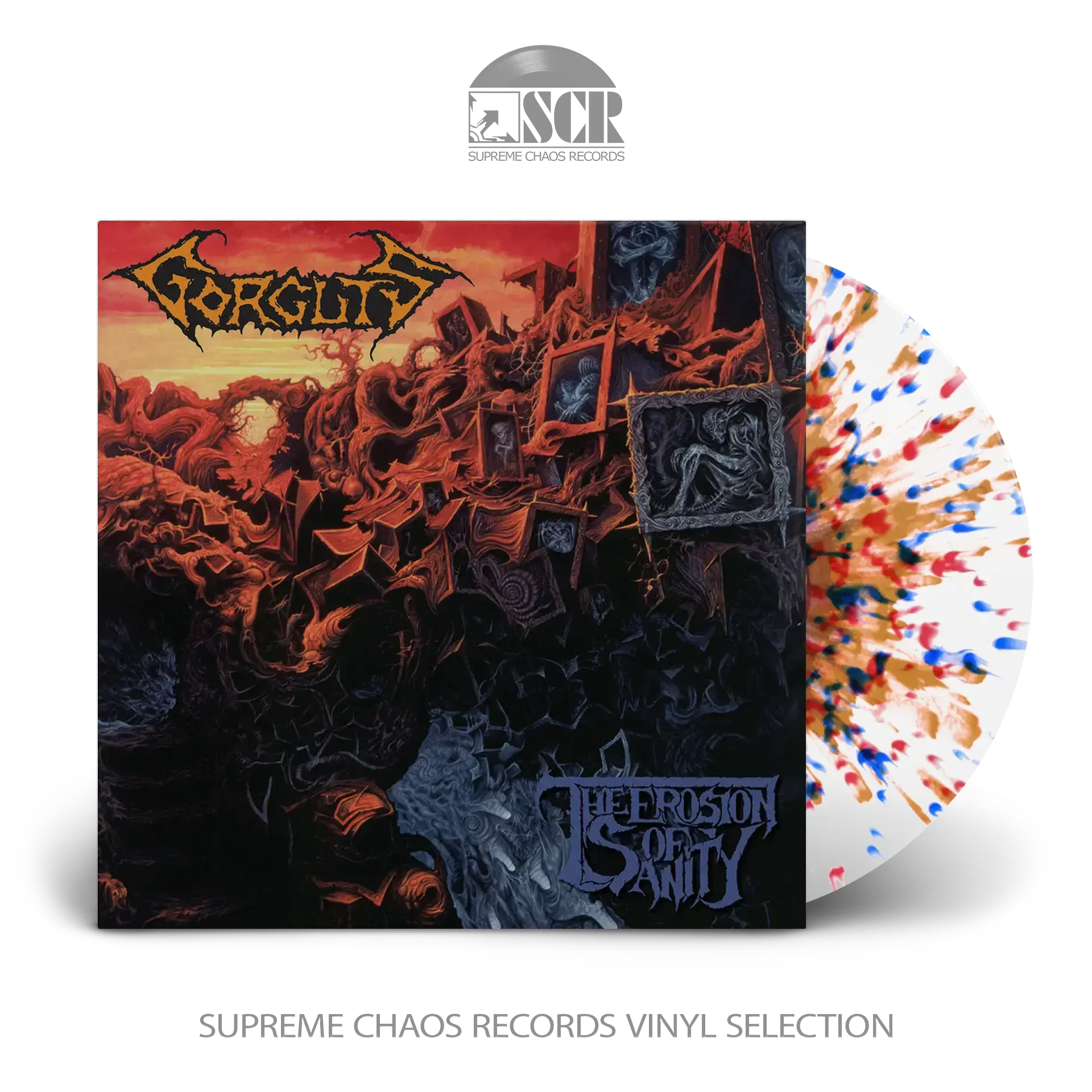 GORGUTS - The Erosion of Sanity · SPLATTER LP (Death Metal Vinyl)