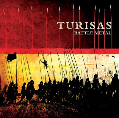TURISAS · Battle Metal | RED/BLACK 2LP (Viking Metal Vinyl) · Picture 1