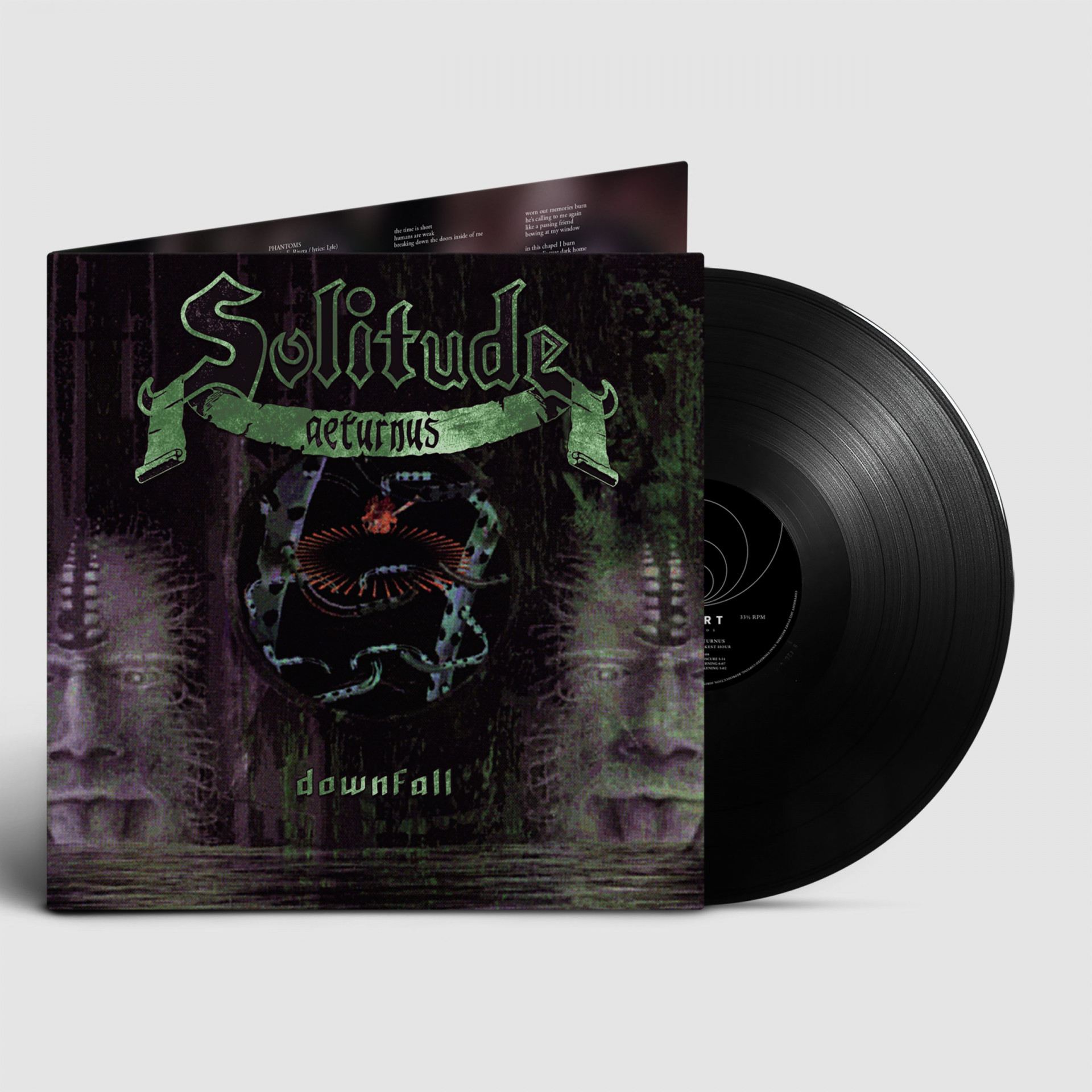 SOLITUDE AETURNUS - Downfall [BLACK LP]
