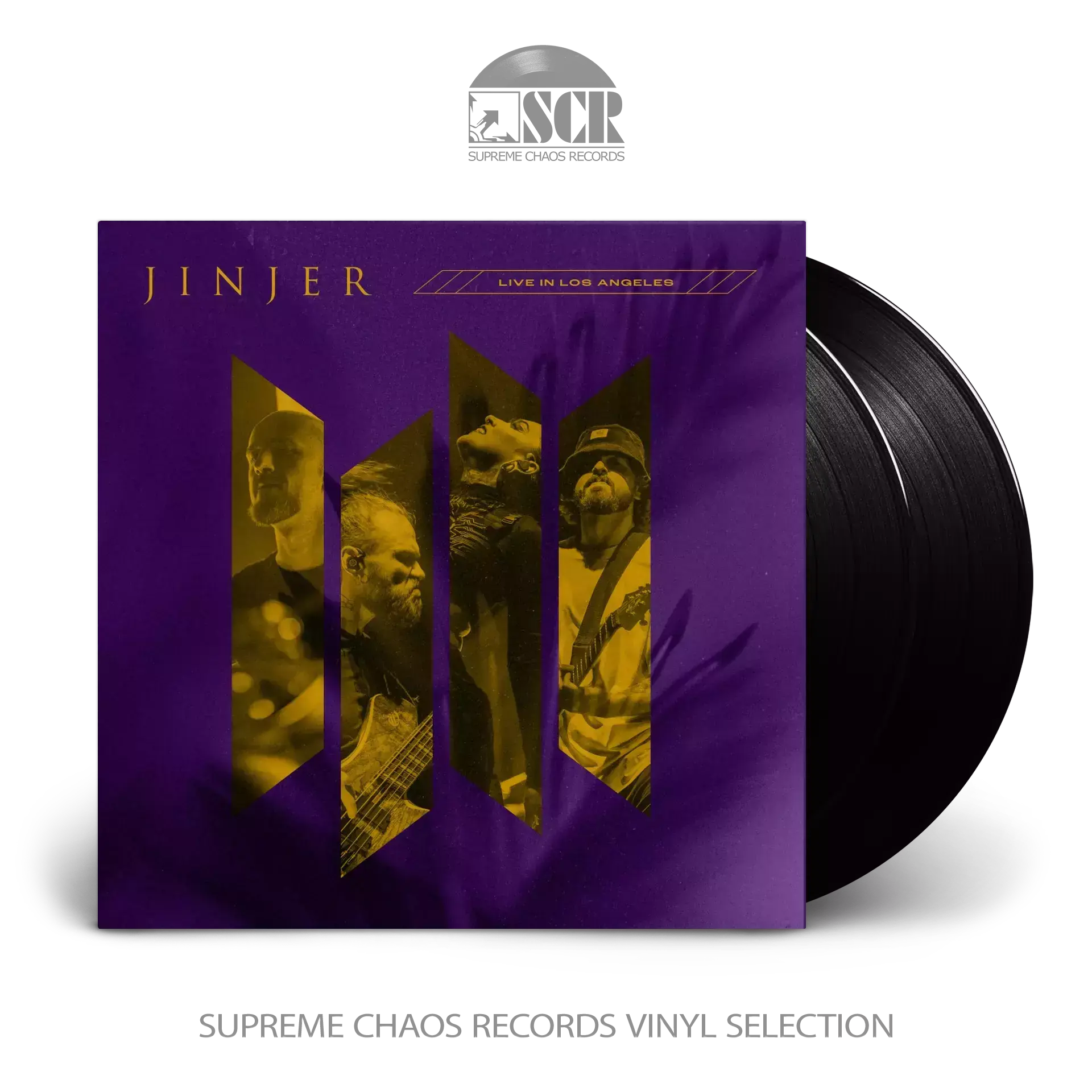 JINJER - Live In Los Angeles · BLACK 2LP (Progressive Metal Vinyl)