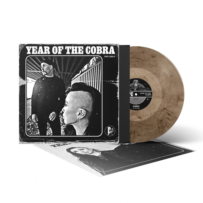 YEAR OF THE COBRA - Year Of The Cobra · SMOKEY MARBLED LP (Doom Metal Vinyl)