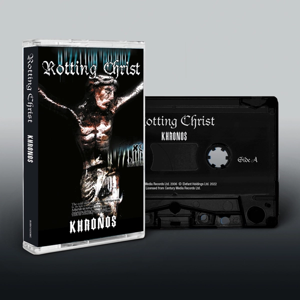 ROTTING CHRIST · Khronos | BLACK TAPE (Black Metal/Death Metal Tapes)