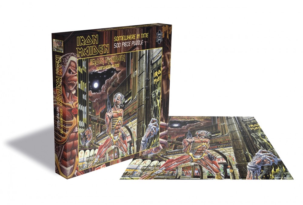 IRON MAIDEN - Somewhere in Time · 500 PIECES PUZZLE IRON MAIDEN - Somewhere in Time · 500 PIECES PUZZLE (Heavy Metal Others)