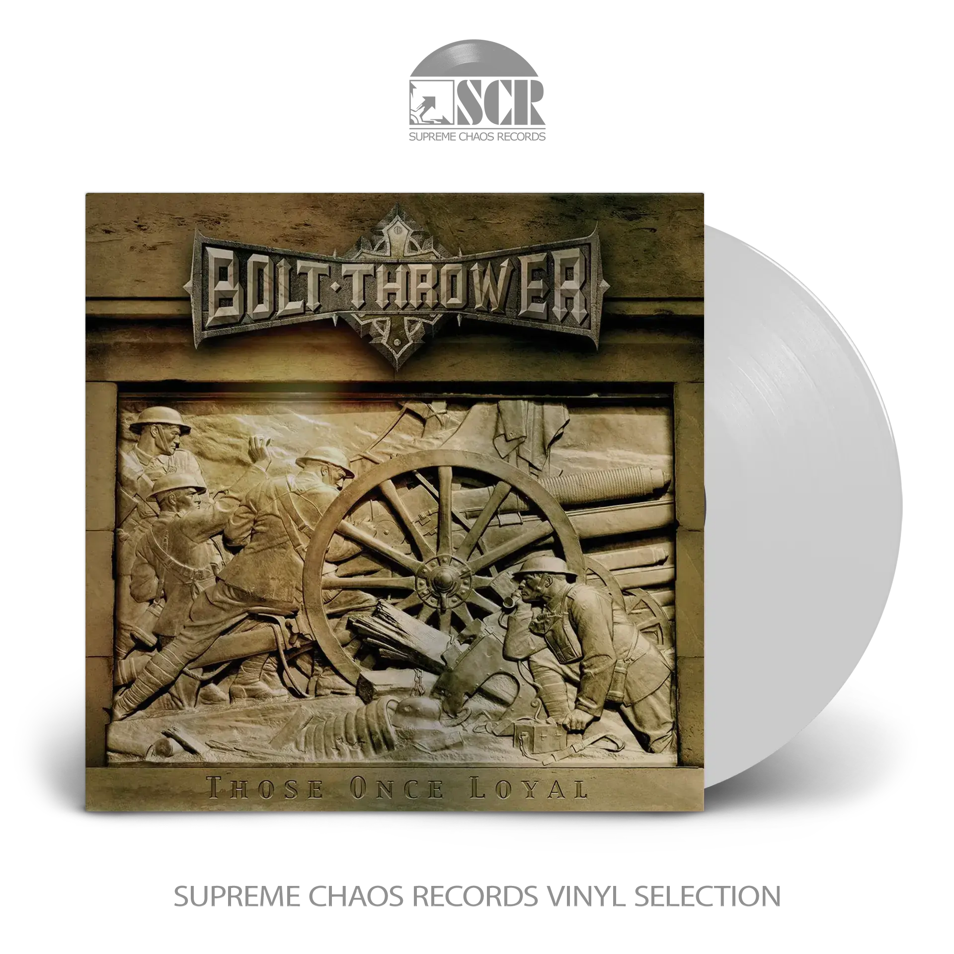 BOLT THROWER - Those Once Loyal · WHITE LP (Death Metal Vinyl)