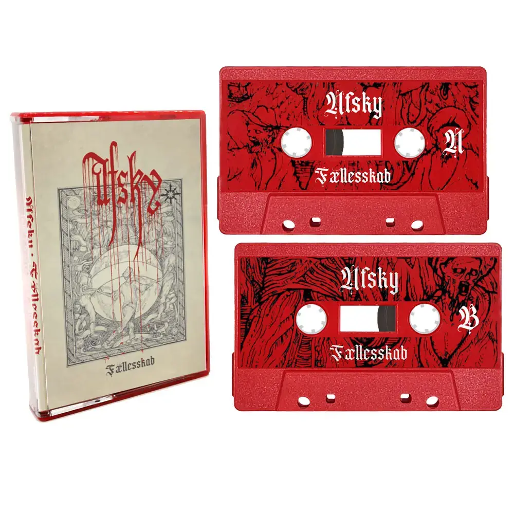 AFSKY - Fællesskab · RED TAPE (Black Metal Tapes)