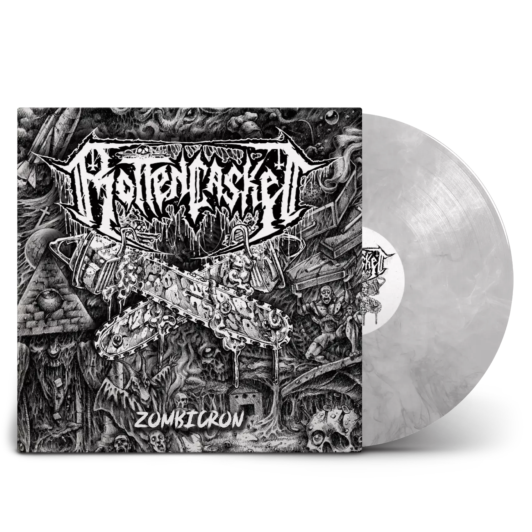 ROTTEN CASKET - Zombicron · LP BUNDLE · Picture 1 ROTTEN CASKET - Zombicron · LP BUNDLE (Death Metal Vinyl) · Picture 1