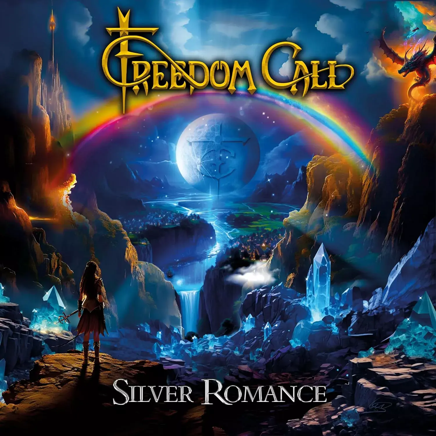 FREEDOM CALL - Silver Romance · CRISTALLO DLP (Heavy Metal Vinyl) · Picture 1