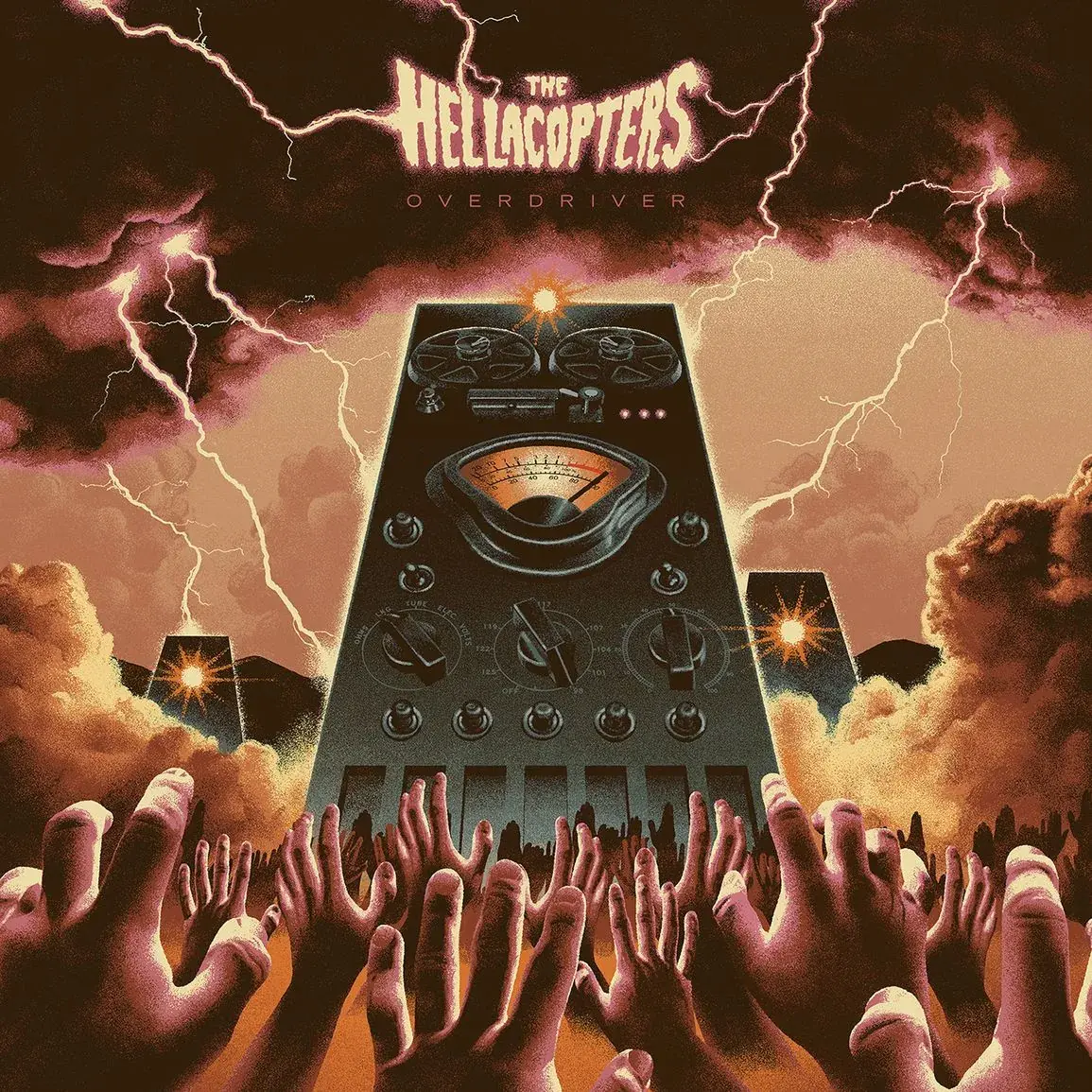 THE HELLACOPTERS · Overdriver | BRICK RED LP (Hard Rock Vinyl) · Picture 1