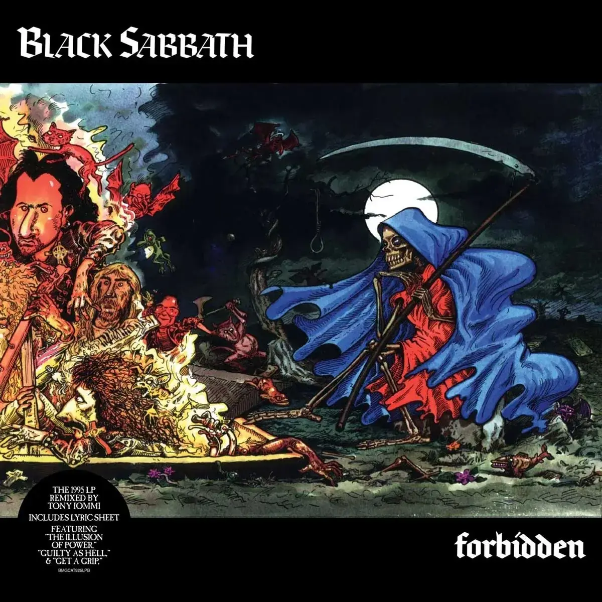BLACK SABBATH - Forbidden (2024 Tony Iommi Remix LP) · BLACK LP (Heavy Metal/Hard Rock Vinyl) · Picture 1