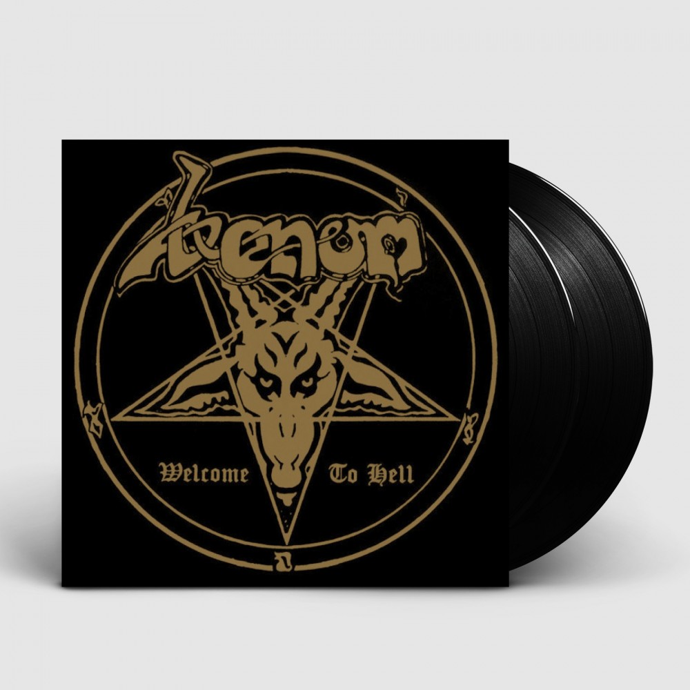 VENOM - Welcome To Hell · BLACK 2LP (Heavy Metal Vinyl)