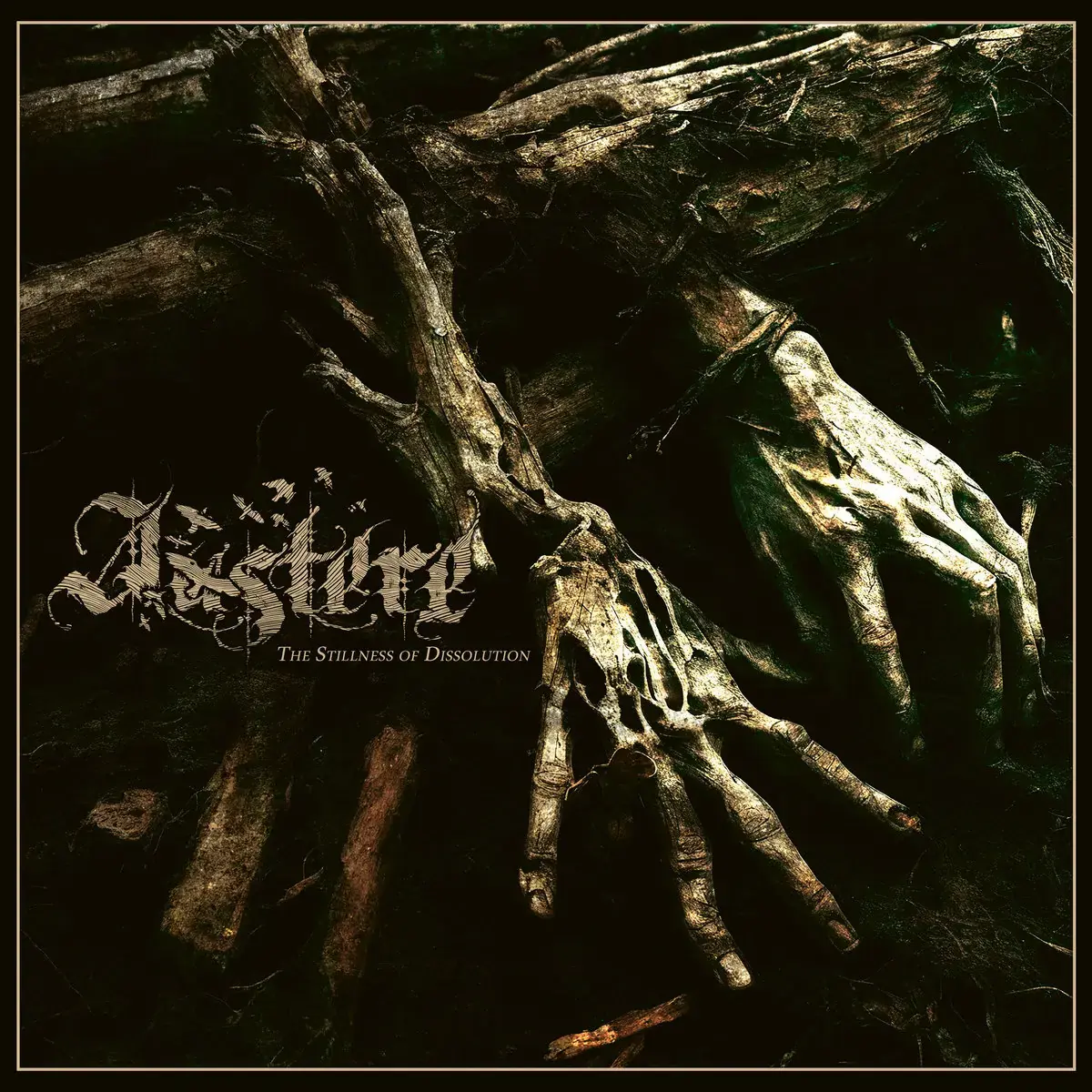 AUSTERE - The Stillness Of Dissolution · ORANGE/BLACK LP (Black Metal Vinyl) · Picture 1