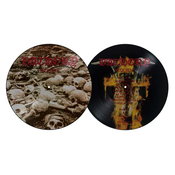 BATHORY - Requiem · PICTURE DISC LP BATHORY - Requiem · PICTURE DISC LP (Black Metal Vinyl)