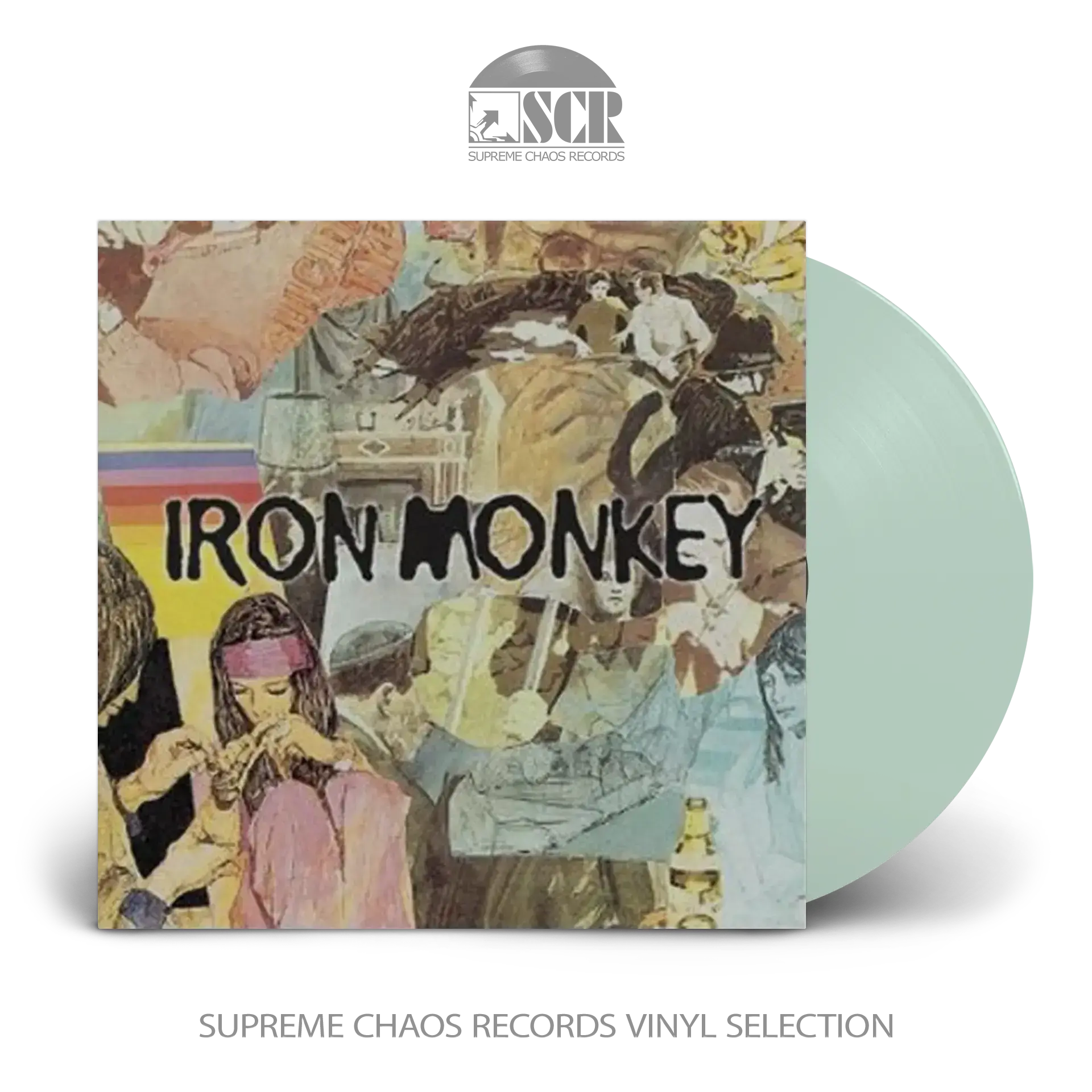 IRON MONKEY · Iron Monkey | TURQUOISE LP (Doom Metal/Sludge Metal Vinyl)