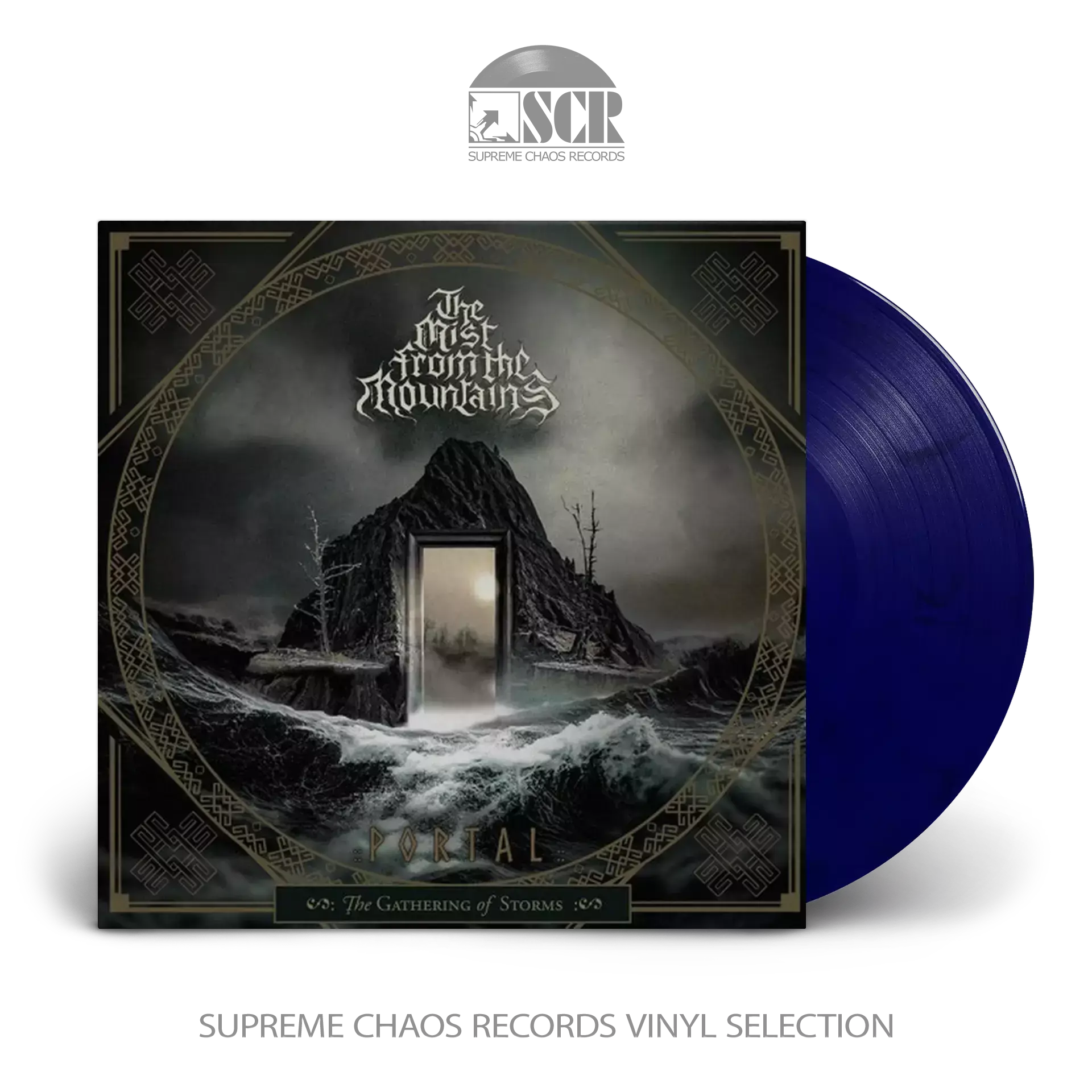 THE MIST FROM THE MOUNTAINS - Portal – The Gathering of Storms · BLUE/BLACK MARBLED LP
