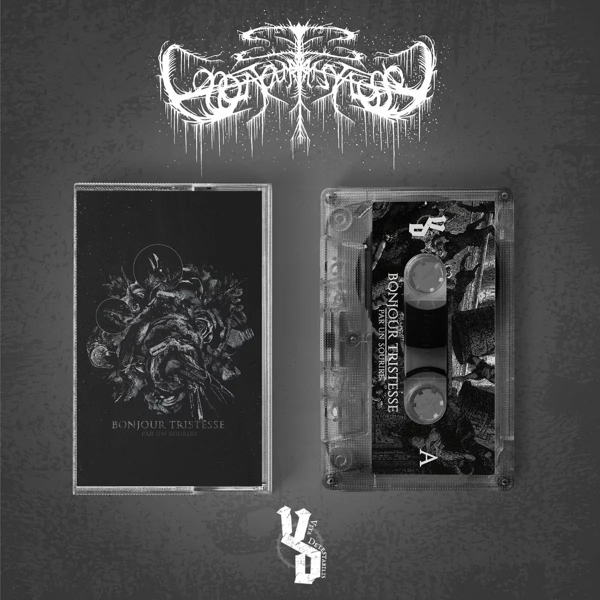 BONJOUR TRISTESSE - Par Un Sourire · CLEAR TAPE BONJOUR TRISTESSE - Par Un Sourire · CLEAR TAPE (Black Metal Tapes)