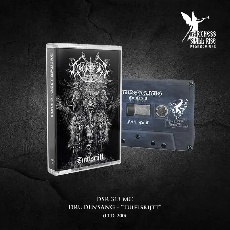 DRUDENSANG · Tuiflsrijtt | BLUE TAPE DRUDENSANG · Tuiflsrijtt | BLUE TAPE (Black Metal Tapes)