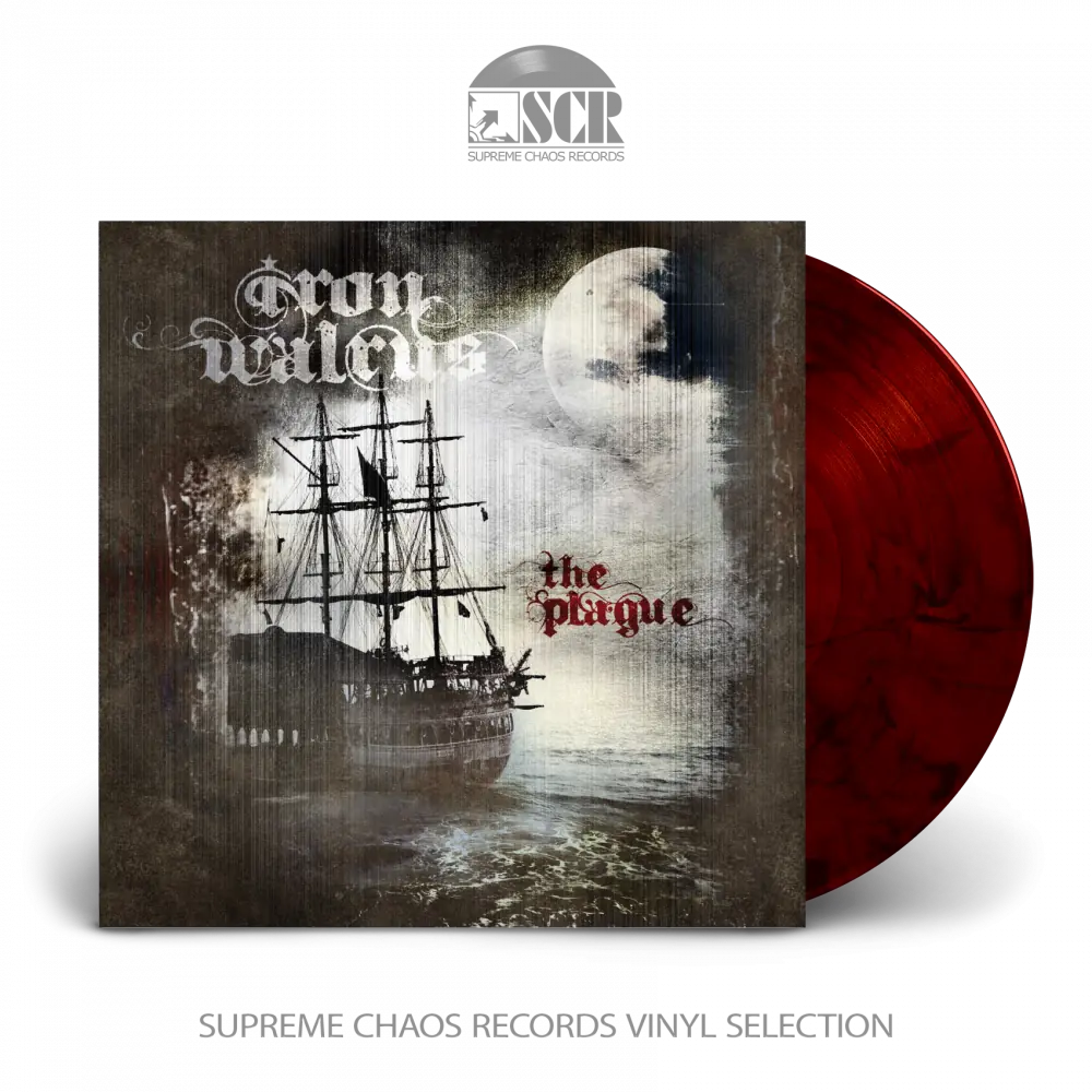 IRON WALRUS · The Plague | RED/BLACK LP (Sludge Vinyl)