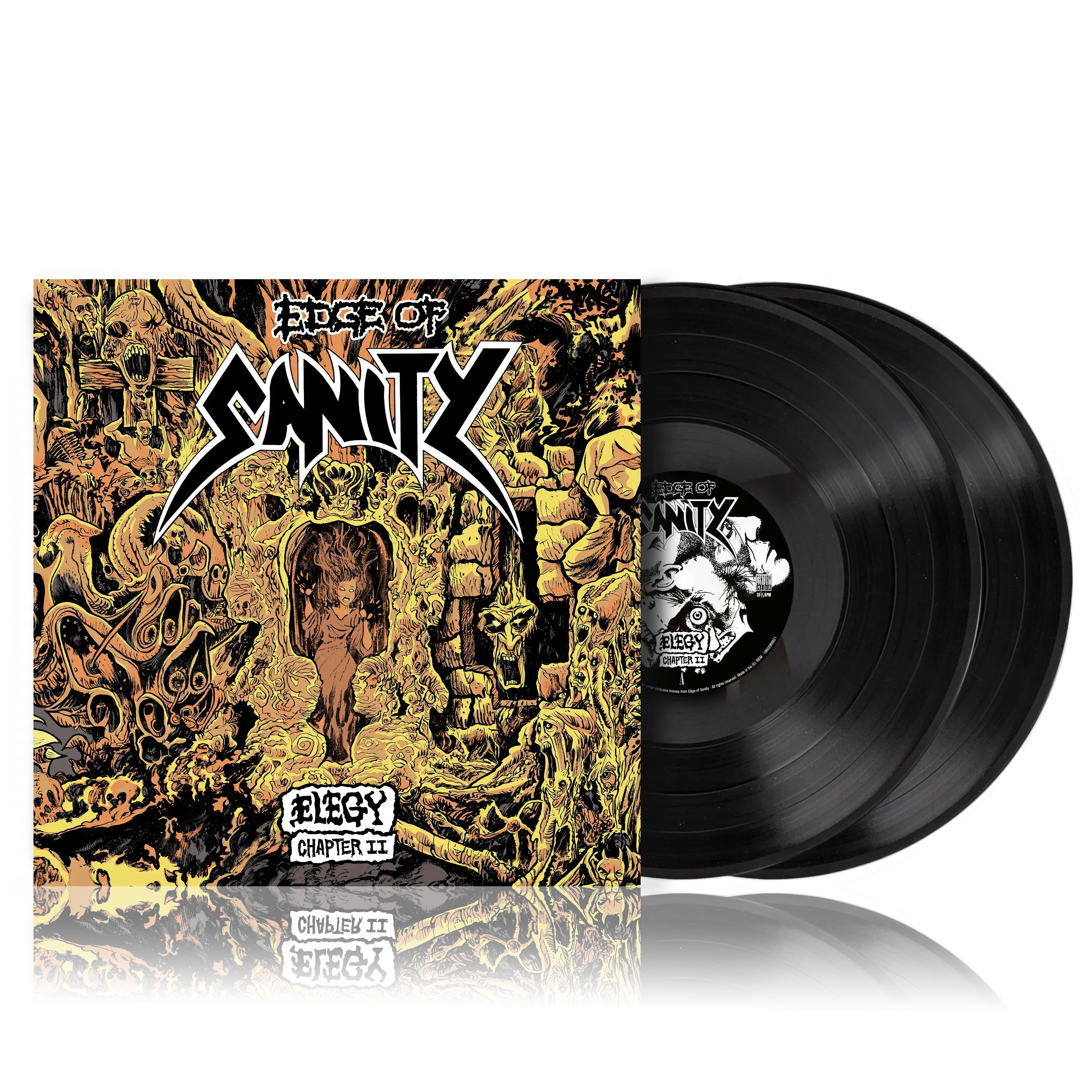 EDGE OF SANITY · Elegy - Chapter II (Demos Comp.) | BLACK 2LP · Picture 2 EDGE OF SANITY · Elegy - Chapter II (Demos Comp.) | BLACK 2LP (Melodic Death Metal Vinyl) · Picture 2