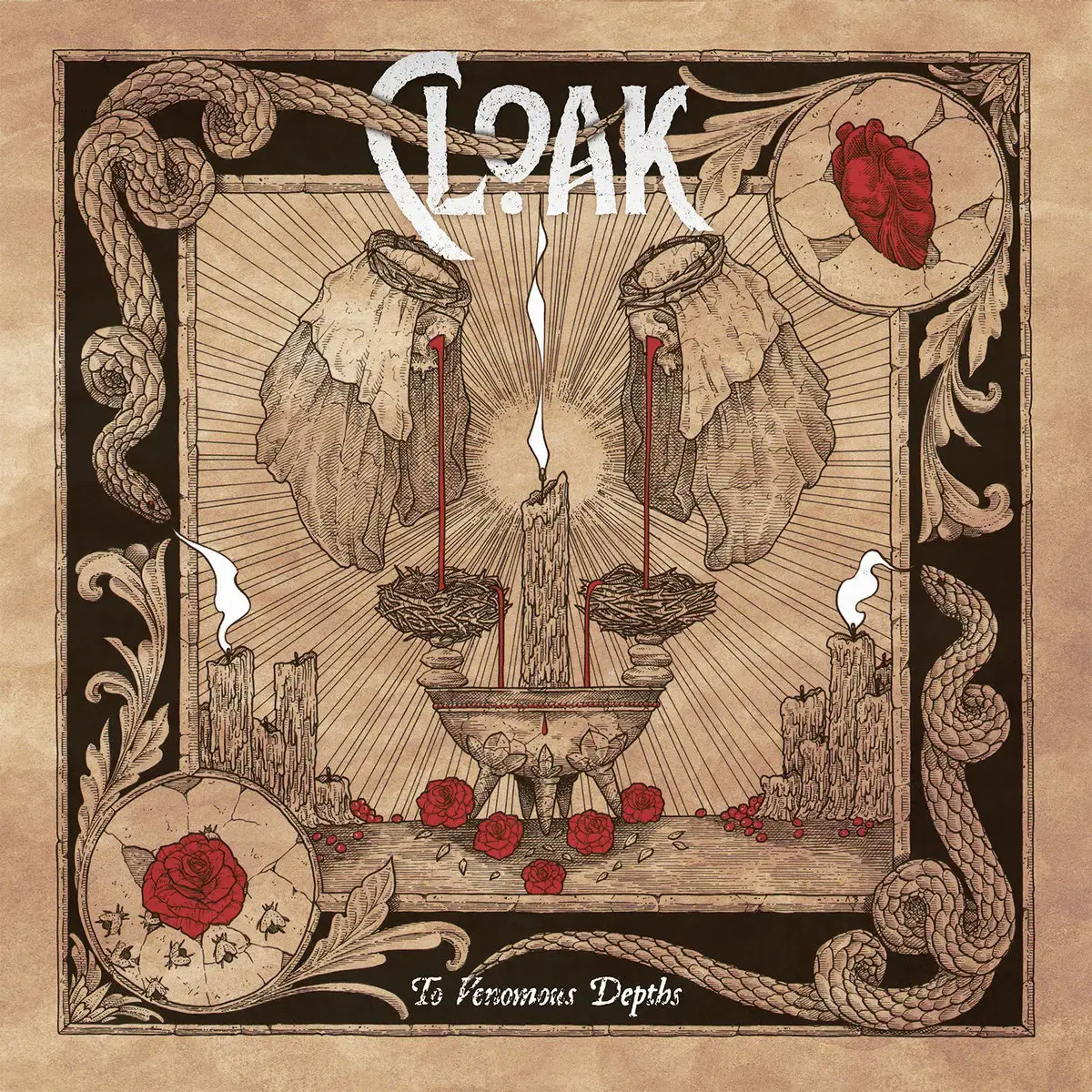 CLOAK · To Venomous Depths | DIGIPAK CD (Black Metal CDs)