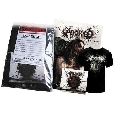 ABORTED - Strychnine.213 [EVIDENCE BAG+T-SHIRT M+POSTER BOXCD]