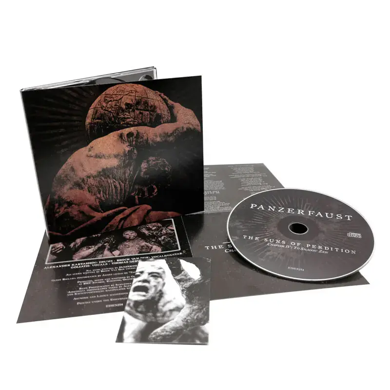 PANZERFAUST - The Suns Of Perdition, Chapter IV: To Shadow Zion · DIGIPAK CD (Black Metal CDs) · Bild 2