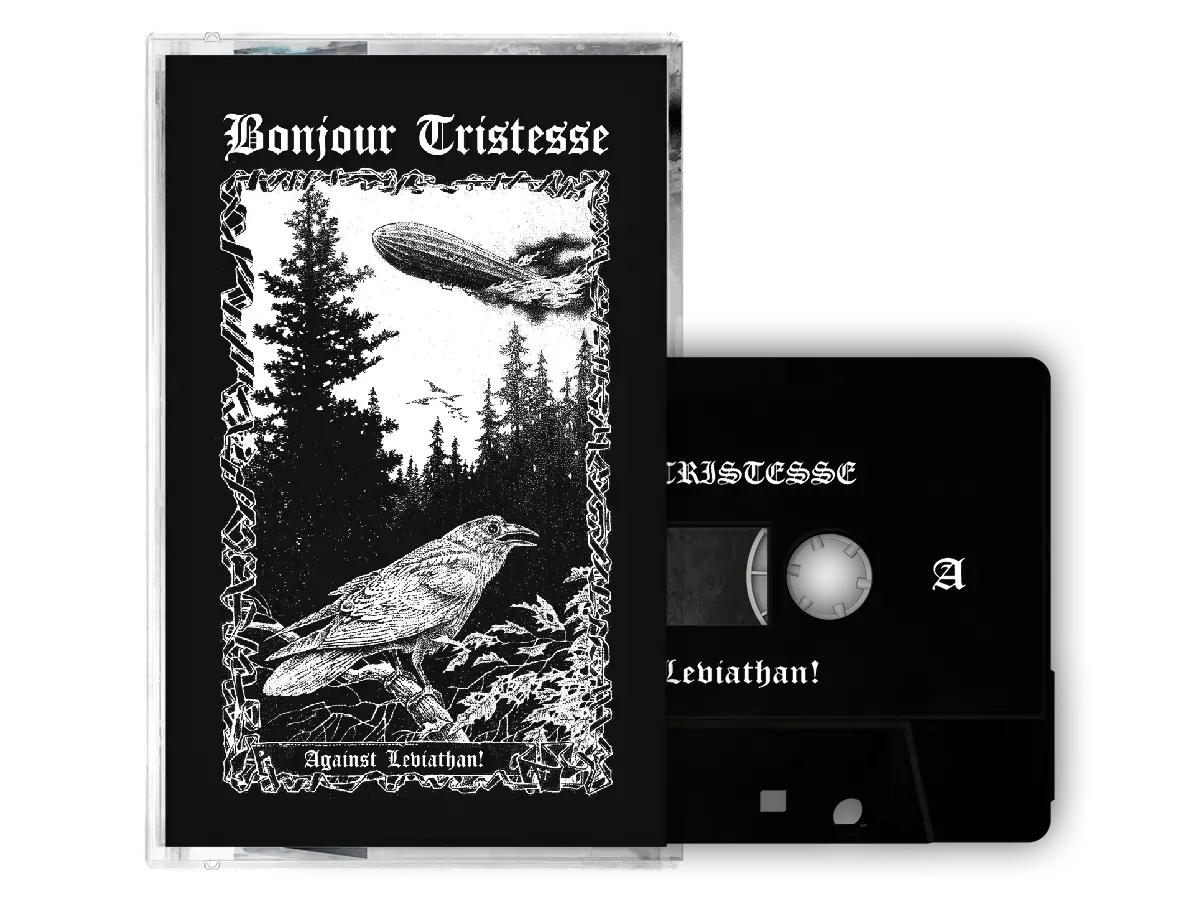 BONJOUR TRISTESSE - The World Without Us / Against Leviathan · WOODEN BLACK TAPE BOX SET · Picture 2 BONJOUR TRISTESSE - The World Without Us / Against Leviathan · WOODEN BLACK TAPE BOX SET (Black Metal Tapes) · Picture 2