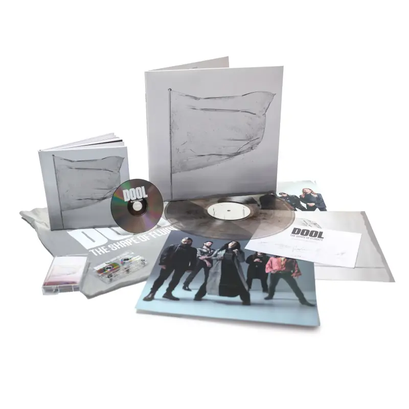 DOOL - The Shape Of Fluidity · CLEAR/BLACK MARBLED LP BUNDLE · Picture 2 DOOL - The Shape Of Fluidity · CLEAR/BLACK MARBLED LP BUNDLE (Heavy Rock Vinyl) · Picture 2
