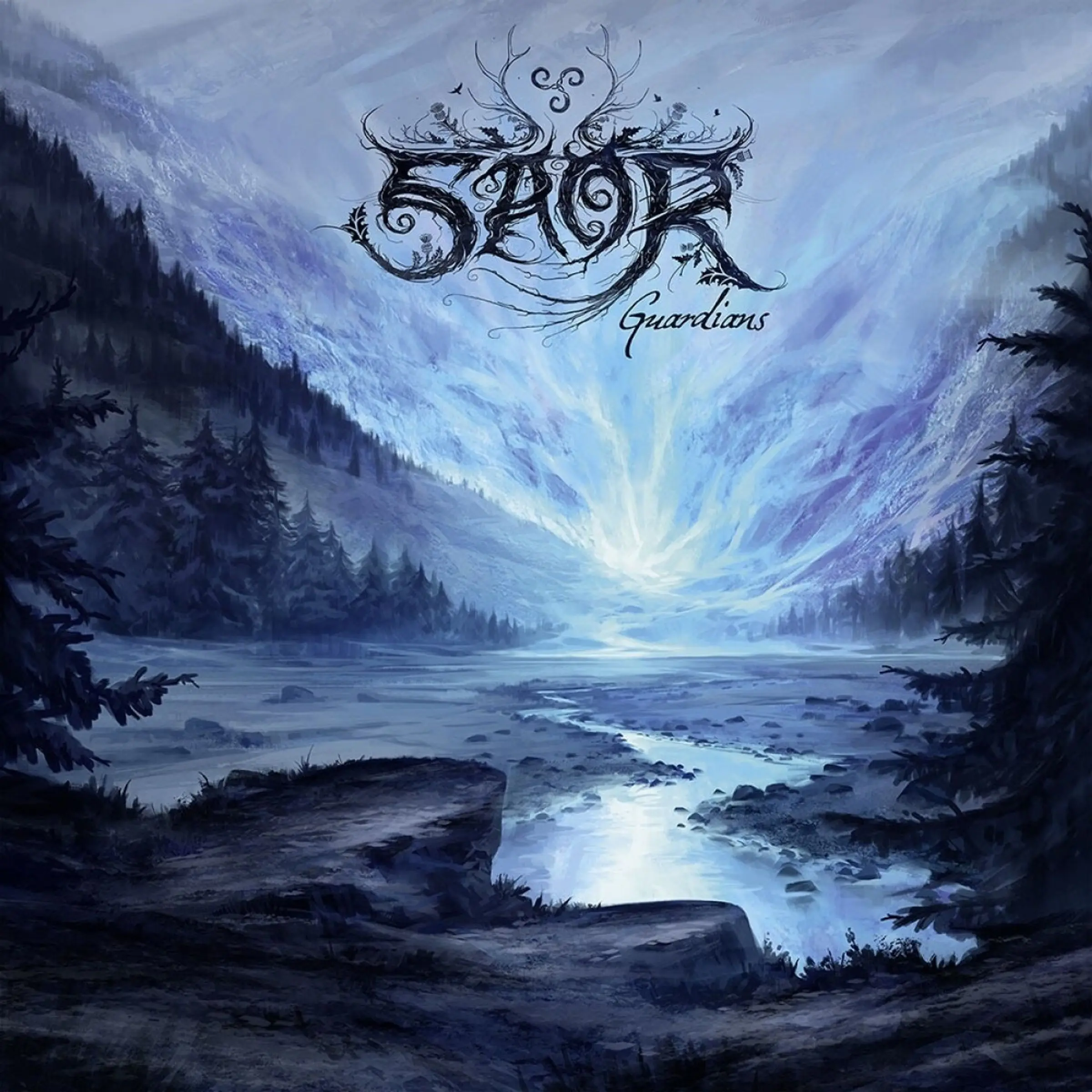 SAOR - Guardians · SILVER 2LP · Picture 1 SAOR - Guardians · SILVER 2LP (Black Metal Vinyl) · Picture 1