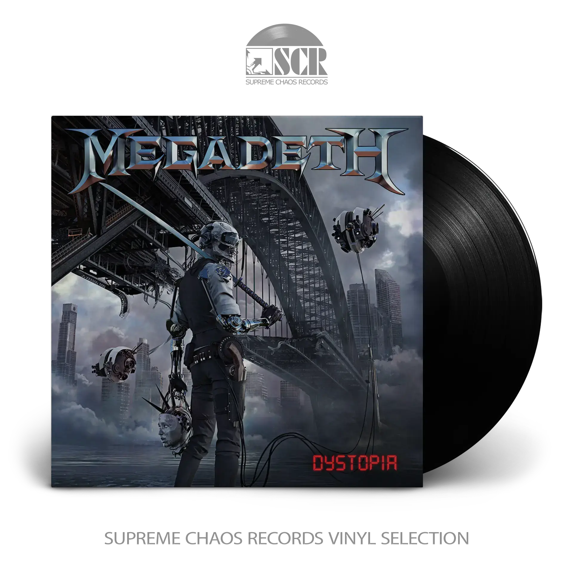 MEGADETH · Dystopia | BLACK LP MEGADETH · Dystopia | BLACK LP (Thrash Metal Vinyl)