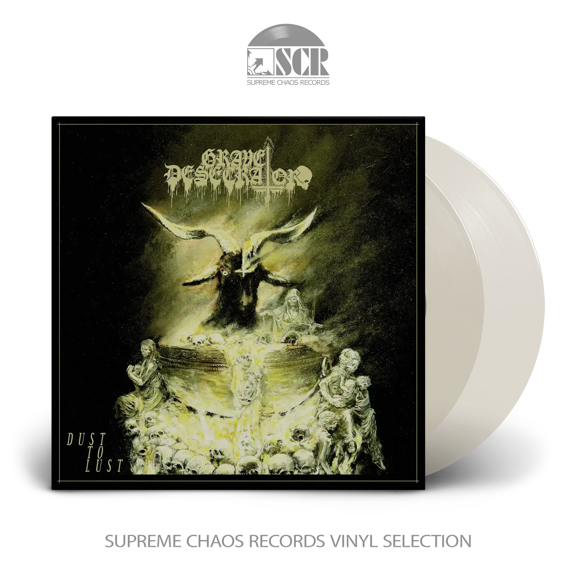 GRAVE DESECRATOR - Dust To Lust · CLEAR 2LP GRAVE DESECRATOR - Dust To Lust · CLEAR 2LP (Death Metal Vinyl)