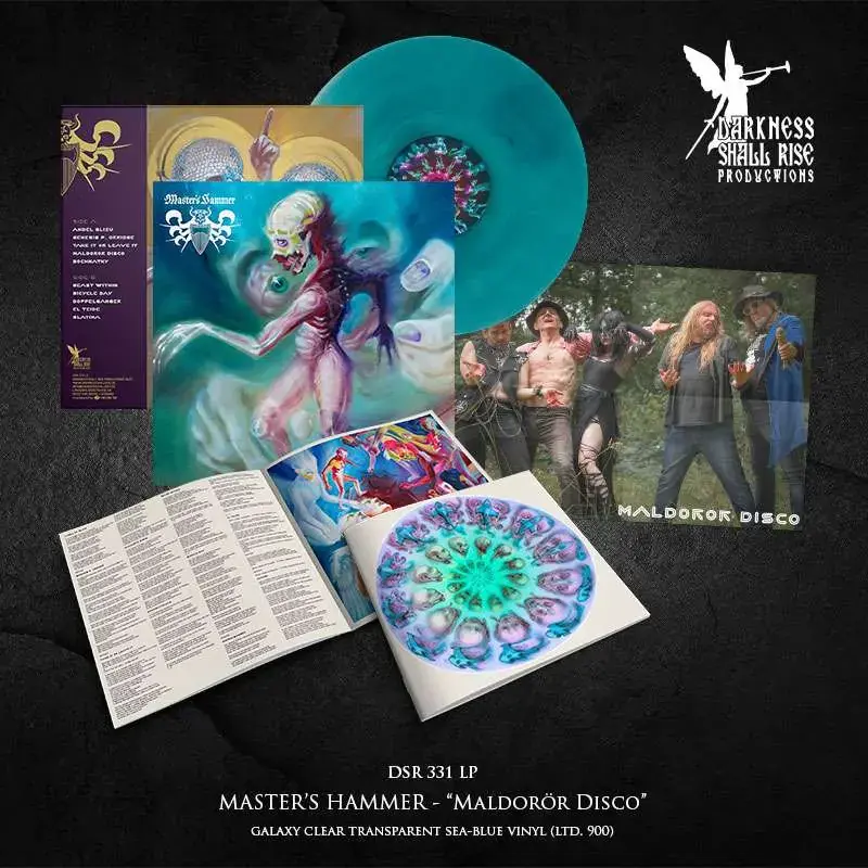 MASTER'S HAMMER - Maldorör Disco · CLEAR SEA BLUE LP (Experimental Metal/Black Metal Vinyl) · Bild 2