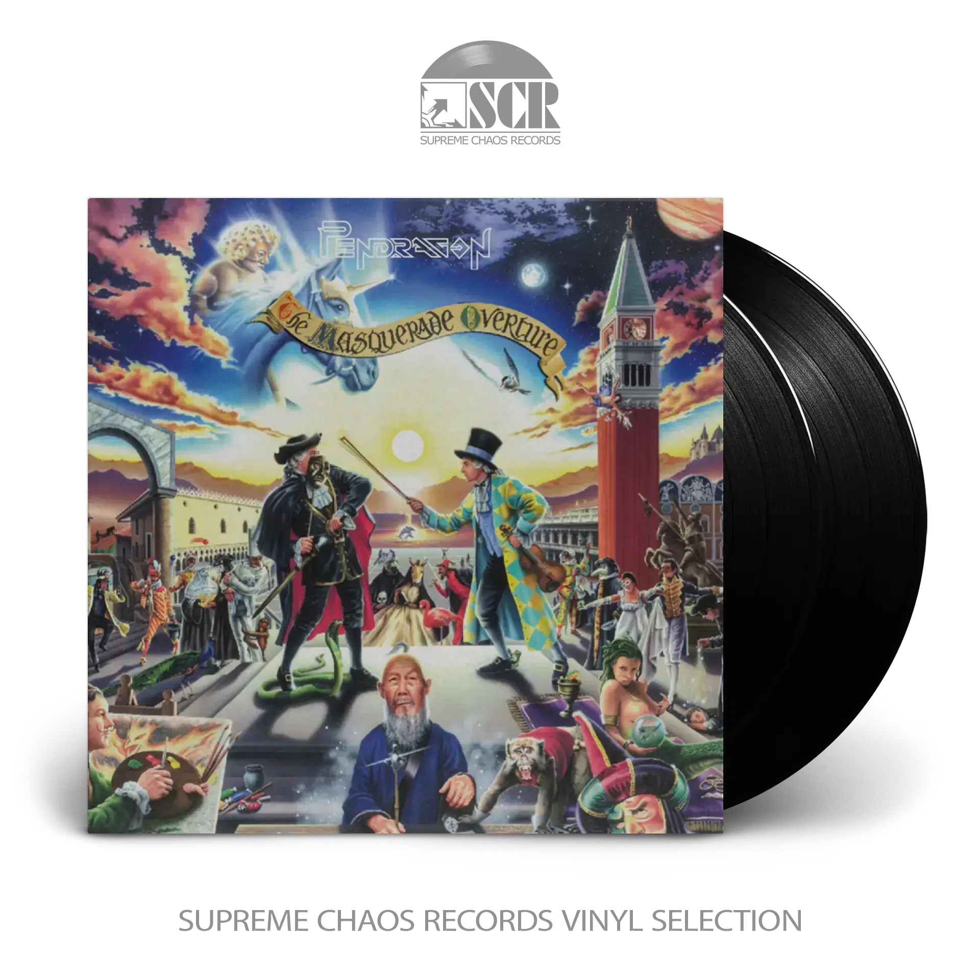 PENDRAGON · The Masquerade Overture | BLACK 2LP (Progressive Rock Vinyl)