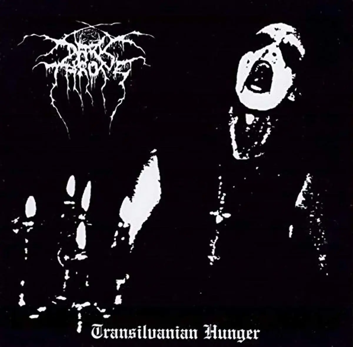 DARKTHRONE - Transilvanian Hunger(30th Anniversary) · WHITE/BLACK CORONA LP · Picture 1 DARKTHRONE - Transilvanian Hunger(30th Anniversary) · WHITE/BLACK CORONA LP (Black Metal Vinyl) · Picture 1