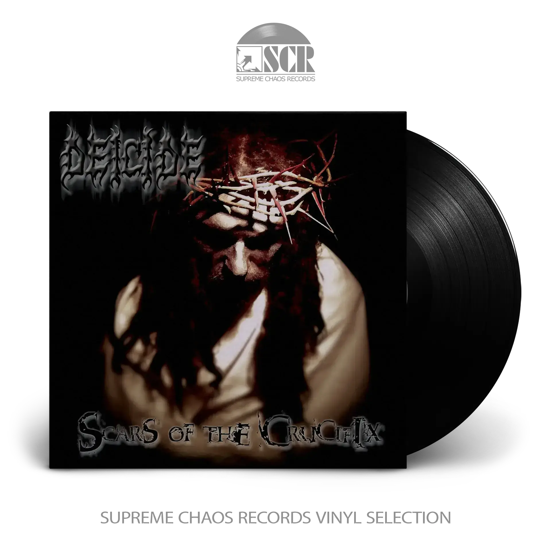 DEICIDE - Scars Of The Crucifix · BLACK LP (Death Metal Vinyl)