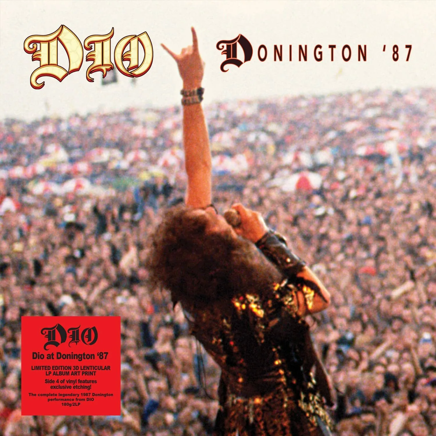 DIO · Dio At Donington '87 | BLACK 2LP (Heavy Metal Vinyl) · Picture 1