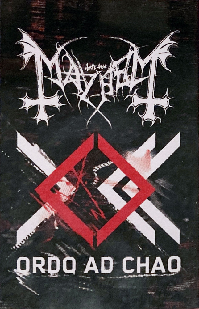 MAYHEM - Ordo Ad Chao · ORANGE TAPE CASS MAYHEM - Ordo Ad Chao · ORANGE TAPE CASS (Black Metal Tapes)
