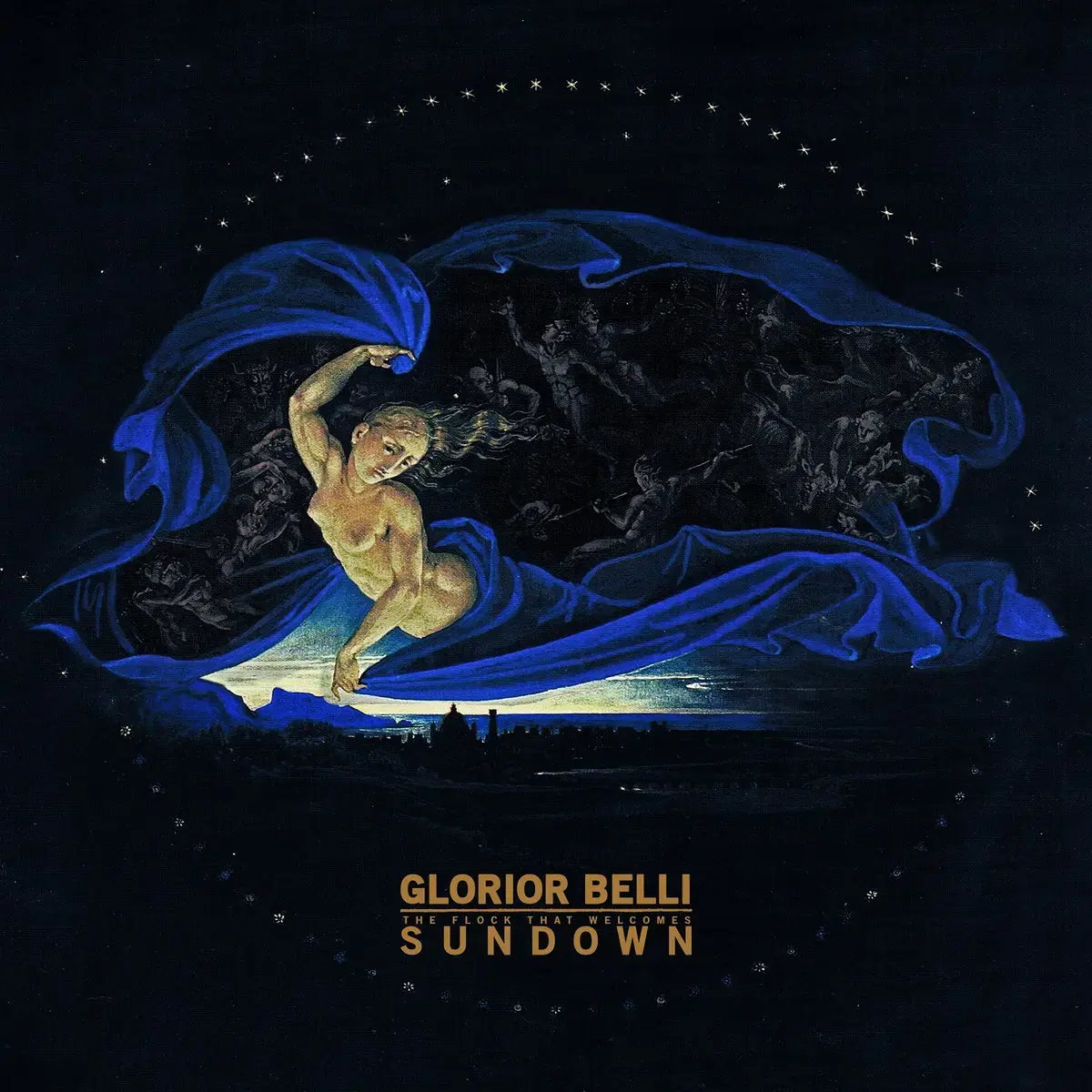 GLORIOR BELLI - Sundown (The Flock That Welcomes) · BLACK LP (Black Metal Vinyl) · Bild 1