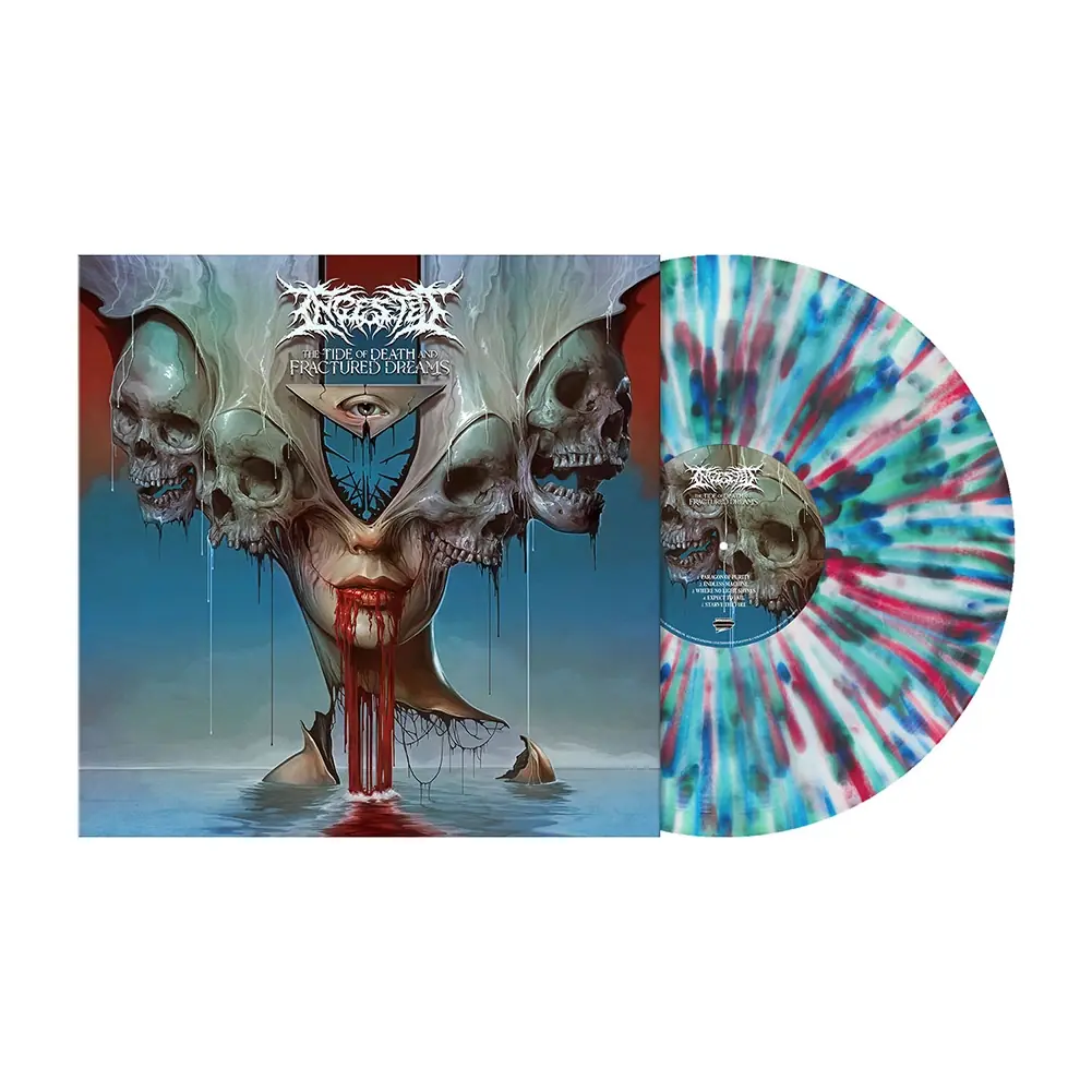 INGESTED - The Tide of Death and Fractured Dreams · SHATTERED HARLEQUIN LP