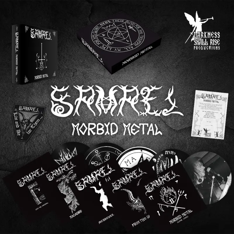 SAMAEL - Morbid Metal · PICTURE 7" BOX SET SAMAEL - Morbid Metal · PICTURE 7" BOX SET (Black Metal Vinyl)