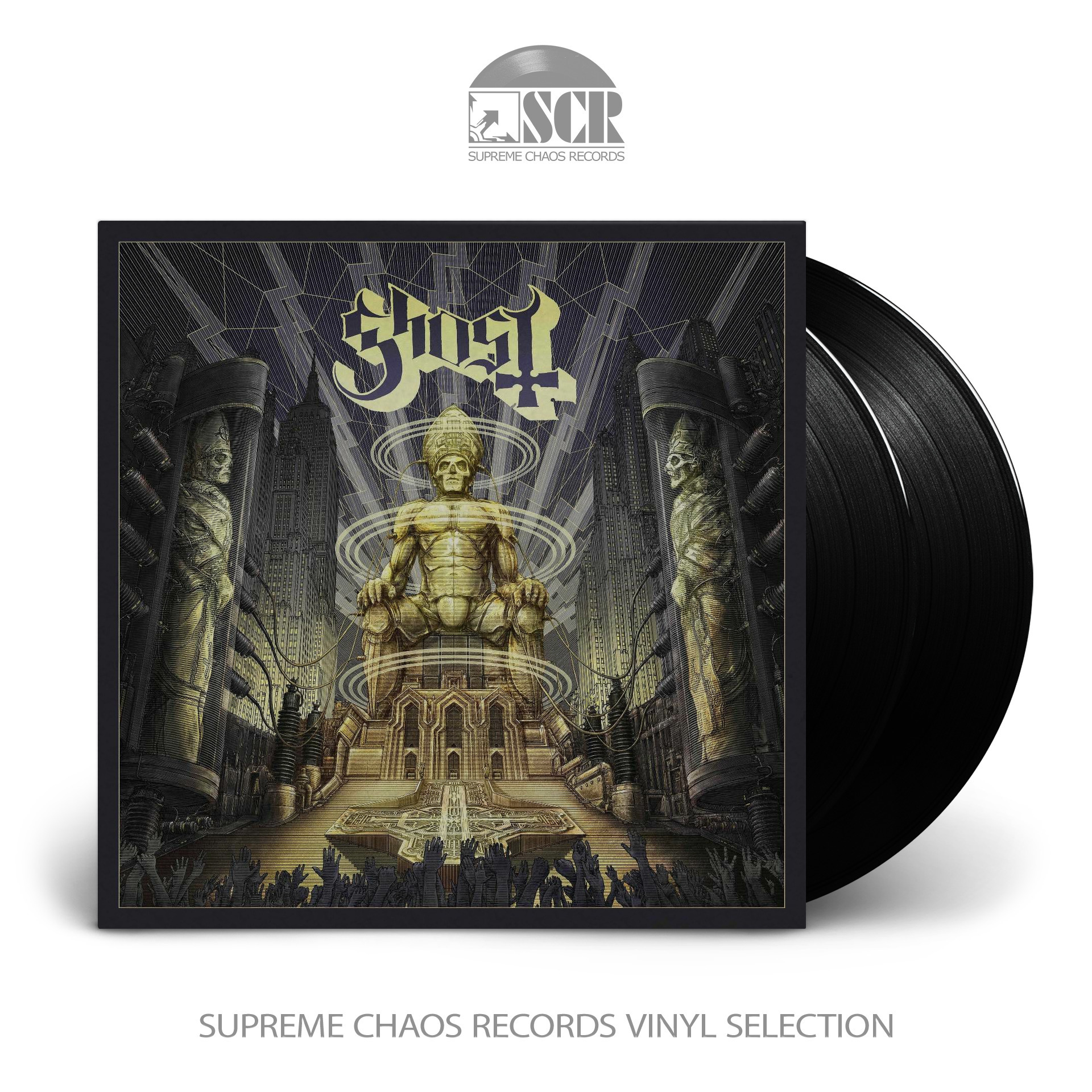 GHOST - Ceremony And Devotion · BLACK 2LP (Hard Rock Vinyl)