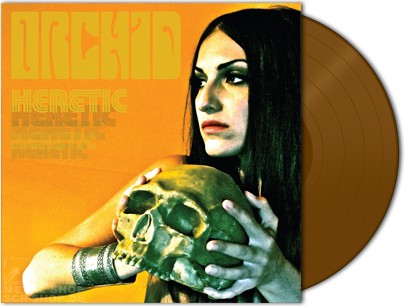ORCHID - Heretic · LTD.10" - BROWN MLP (Doom Metal Vinyl)