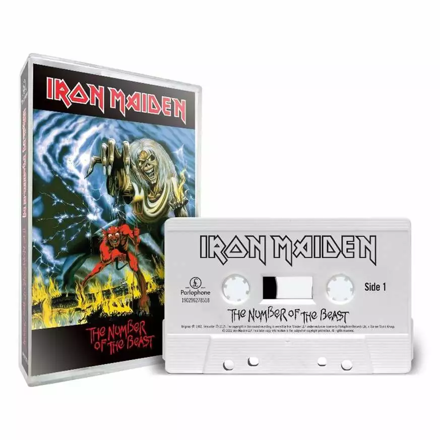IRON MAIDEN · The Number Of The Beast | TAPE CASS (Heavy Metal Tapes)