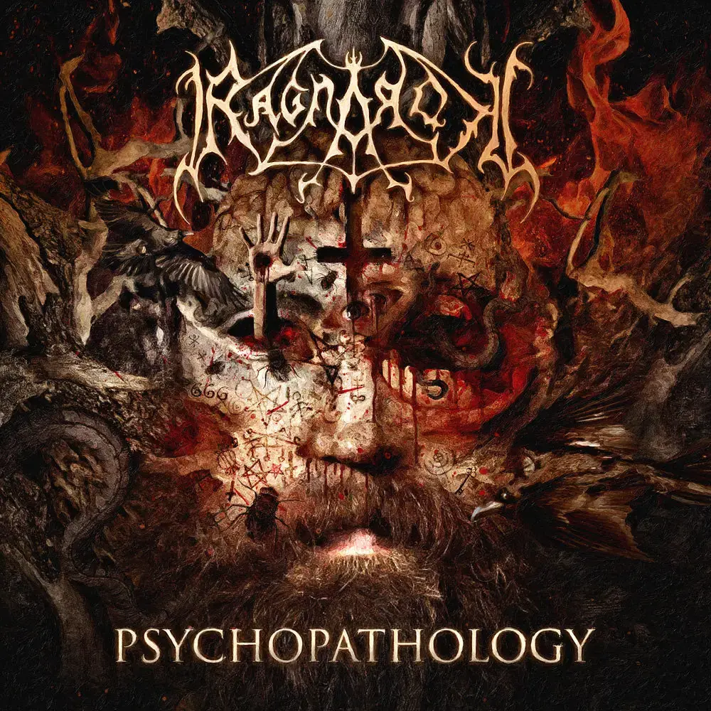RAGNAROK · Psychopathology | BLACK LP (Black Metal Vinyl) · Picture 1