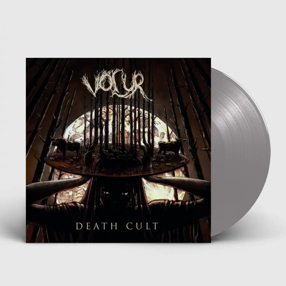 VÖLUR - Death Cult · SILVER LP VÖLUR - Death Cult · SILVER LP (Heavy Metal Vinyl)
