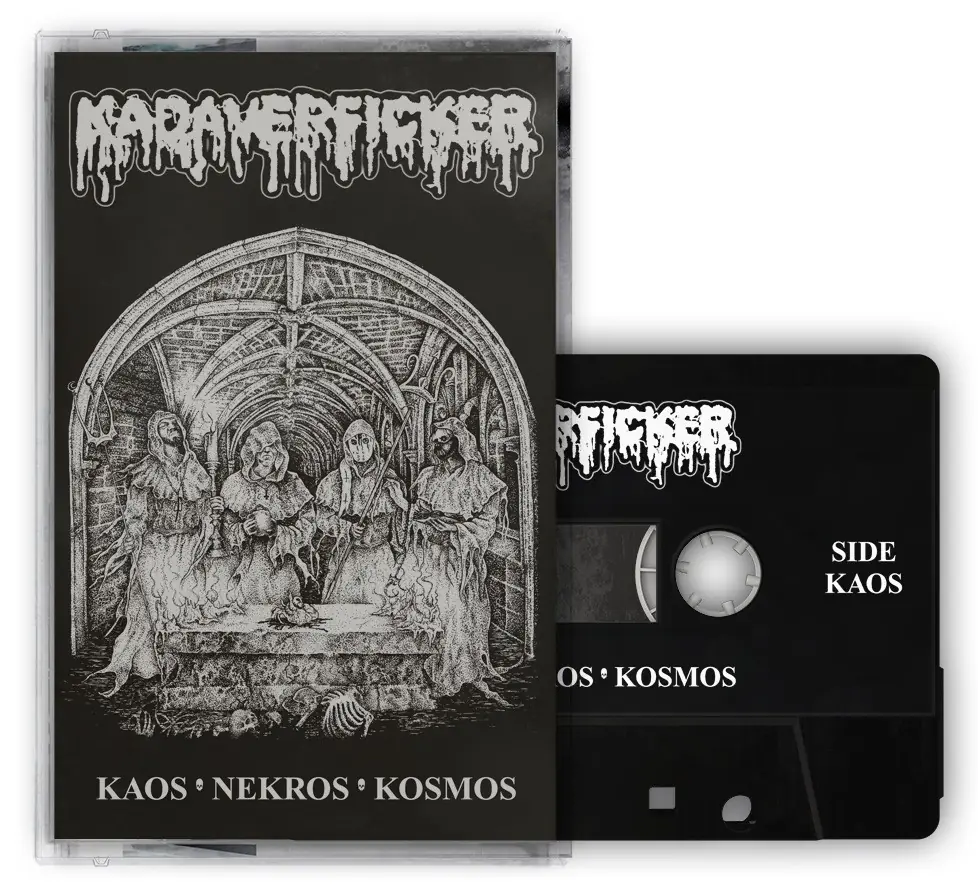 KADAVERFICKER - Kaos Nekros Kosmos · BLACK TAPE KADAVERFICKER - Kaos Nekros Kosmos · BLACK TAPE (Death Metal/Grindcore/Black Metal Tapes)
