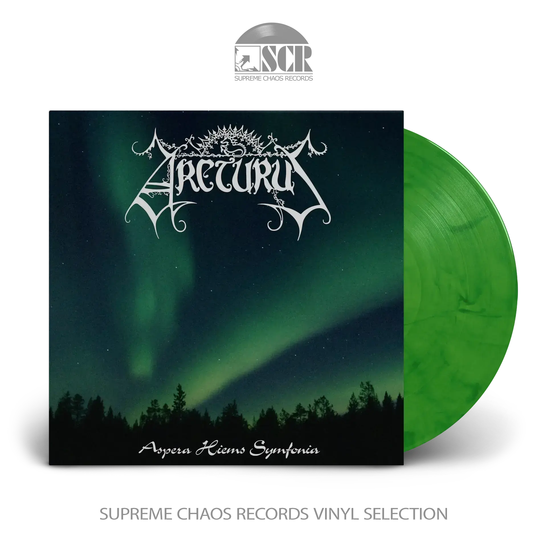 ARCTURUS · Aspera Hiems Symfonia | GREEN/BLACK MARBLED LP (Black Metal/Progressive Metal Vinyl)